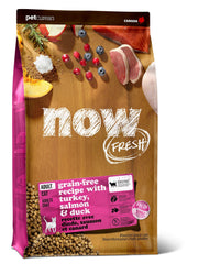 NOW FRESH Chat Dinde, Saumon & Canard SG 1.36kg