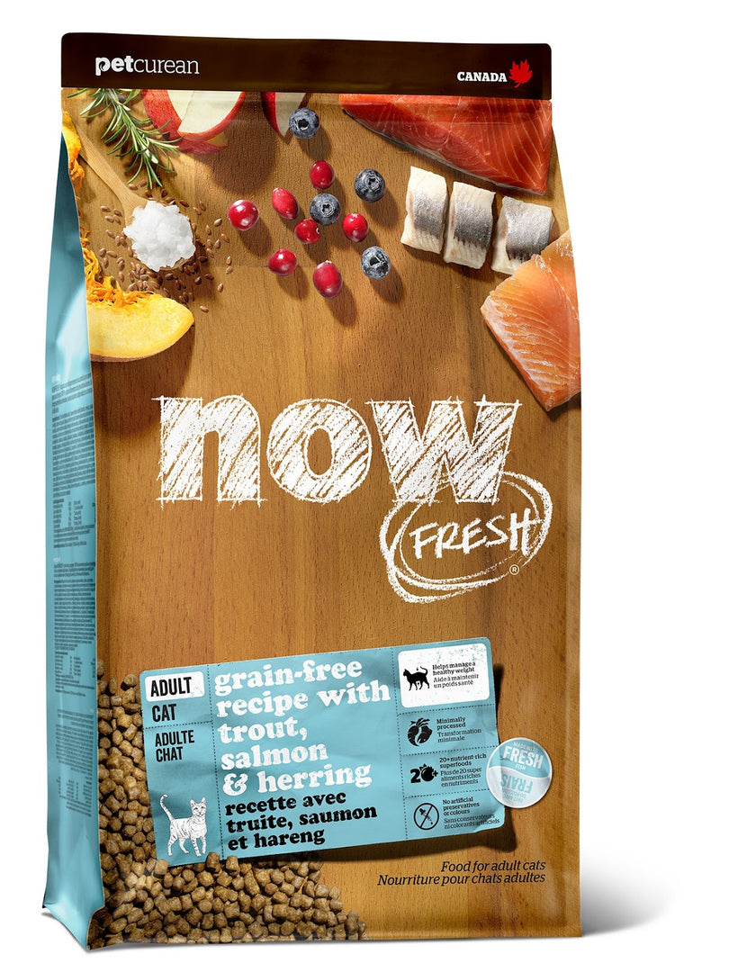 NOW FRESH Chat Truite, Saumon & Hareng SG 3.63kg