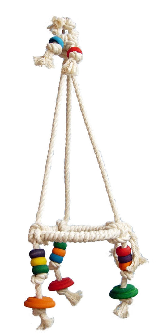 FUNMAX Jouet Oiseaux Pyramide de Coton 20x7"