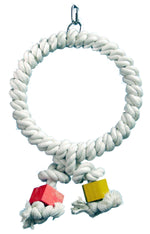 Voir l’image dans la galerie, FUNMAX Jouet Oiseaux Anneau de Coton 11x16"