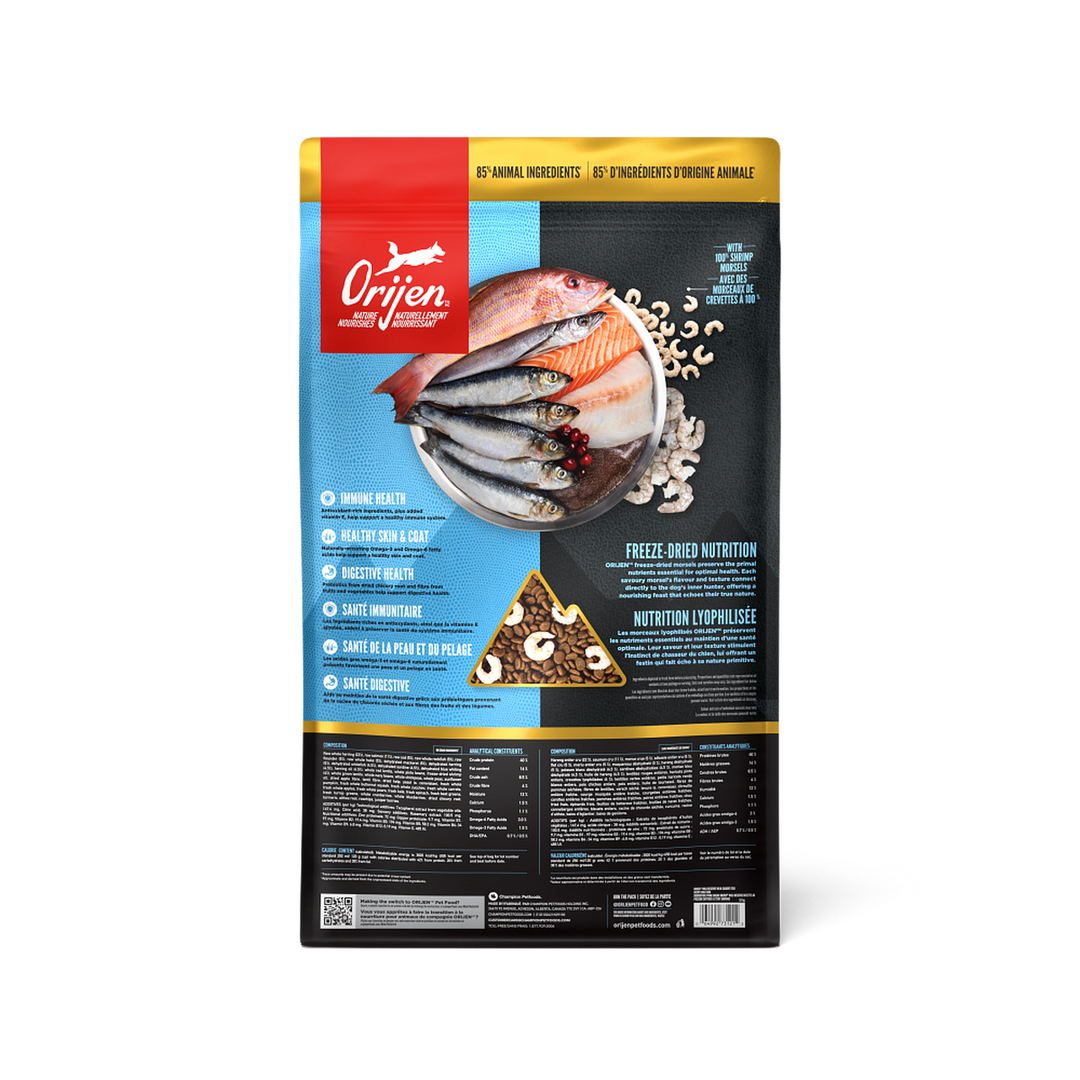 Orijen Wild Reserve - Poisson Capturé à l'État Sauvage - Nourriture Sèche pour Chiens