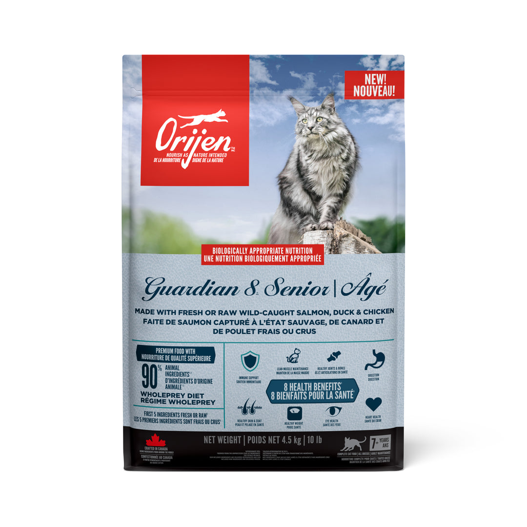 Orijen - Guardian 8 - Nourriture Sèche Sans Grains pour Chats Âgés
