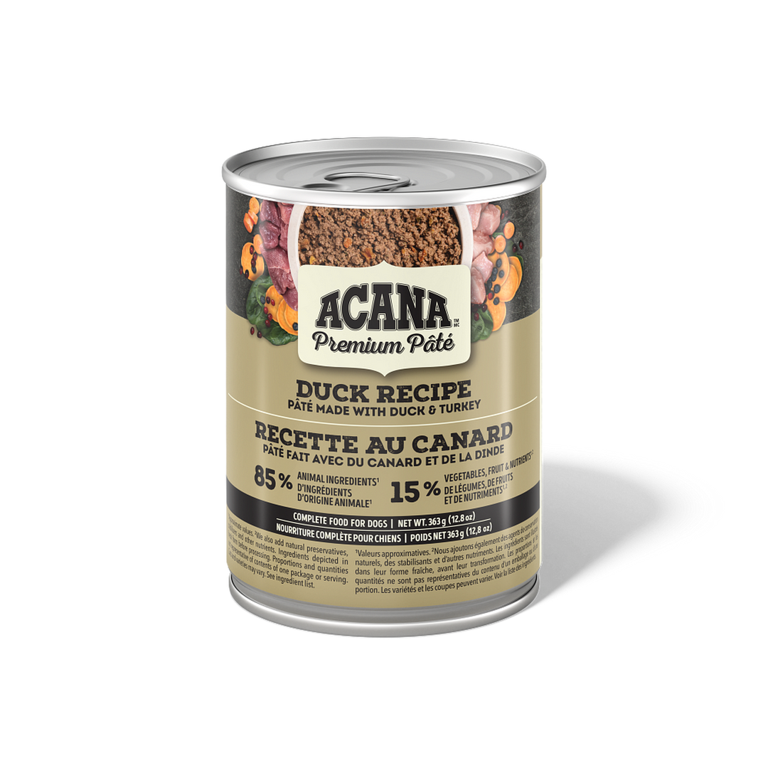 Acana Premium - Chien Pâté de Canard - Nourriture Humide pour Chiens