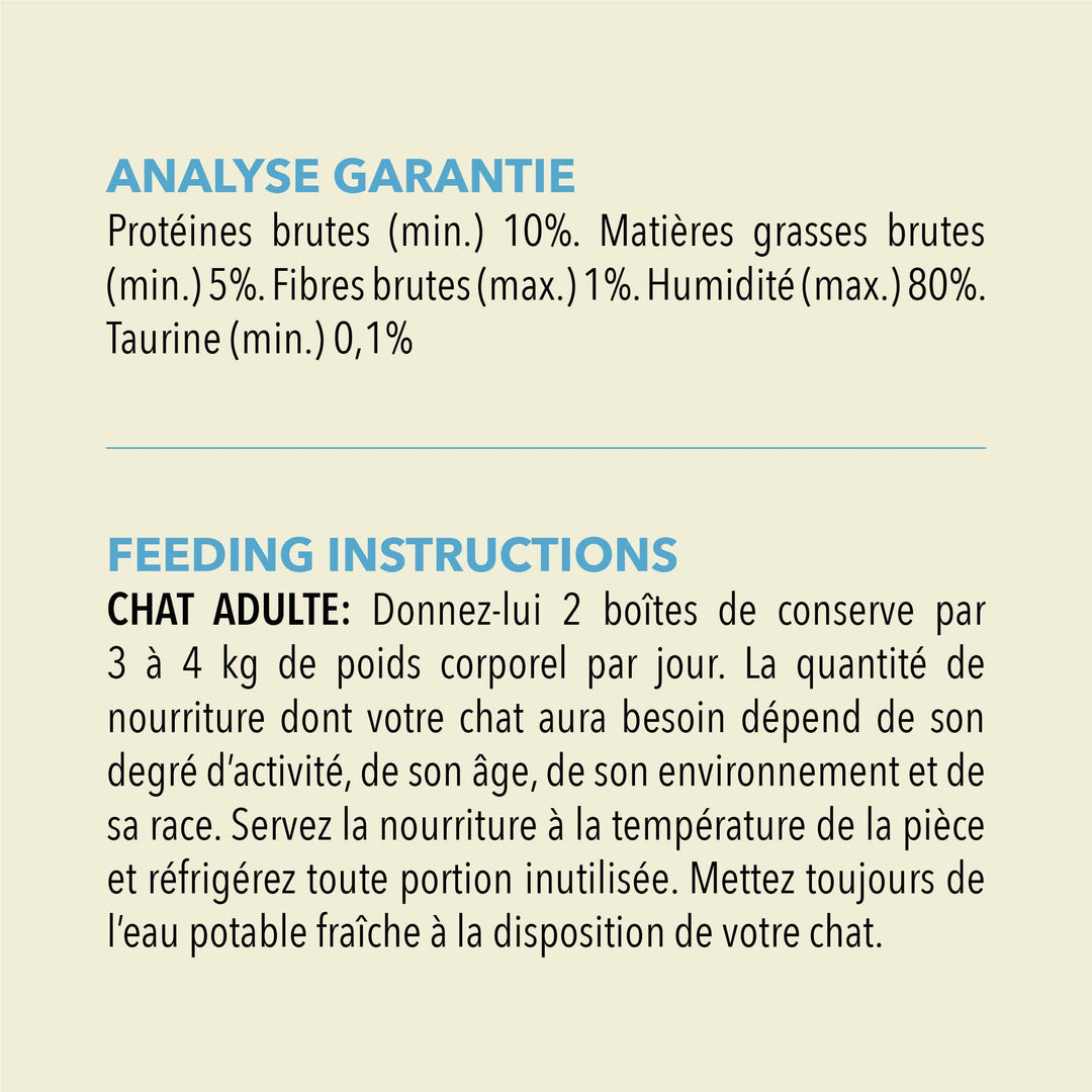 Acana Premium Pâté - Thon avec Bouillon d'Os - Nourriture Humide pour Chats Adultes