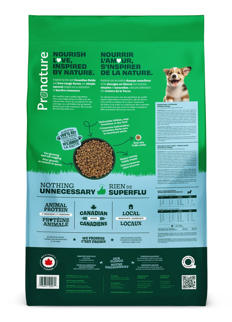 PRONATURE Chiot Poulet 4kg