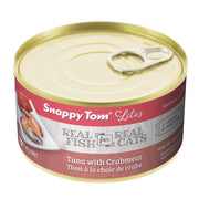 SNAPPY TOM LITES Chat Thon & Crabe 85g