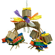 FUNMAX Jouet Oiseaux Doily-Shreddy 20x22