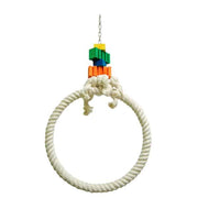 ZOO-MAX Jouet Oiseaux Cerceau-Hoop Coton 14