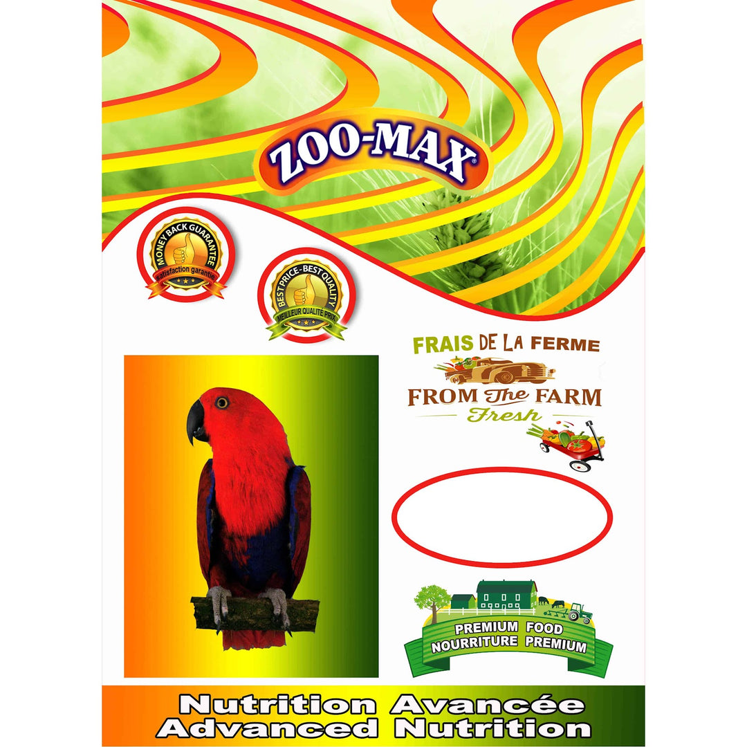 ECONO-MAX Nourriture Fructose Max Eclectus 10kg