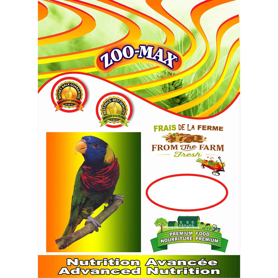 ZOO-MAX Nourriture Nector Max Loriquet 18kg