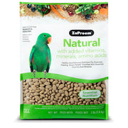 ZUPREEM Natural Nourriture Conure & M/G Perroquet 10lb