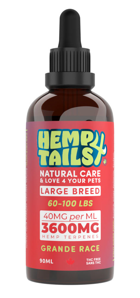 HEMP 4 TAILS Huile de Chanvre Grande Race 3600MG 90ml
