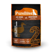 PureBites - Jerkey de Lanières de Canard - Gâteries Déshydratées pour Chiens