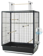 *SAVIC Cage Primo 60 Empire Knock Down Noir pour Oiseaux