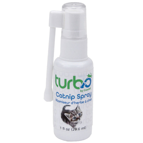 TURBO Jouet Chat Huile d'Herbe à Chat en Vaporisateur 1oz