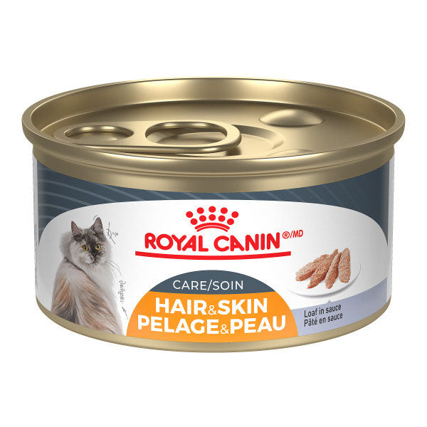ROYAL CANIN Chat Soin Pelage & Peau, Pâté en Sauce 85g