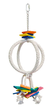 FUNMAX Jouet Oiseaux Sphère Double 7x20