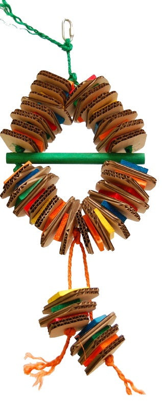 FUNMAX Jouet Oiseaux Coronet Shred-X M 20x8"