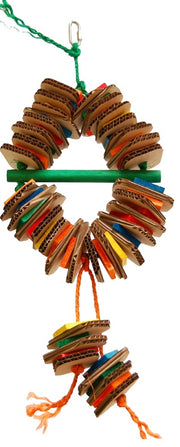 FUNMAX Jouet Oiseaux Coronet Shred-X M 20x8