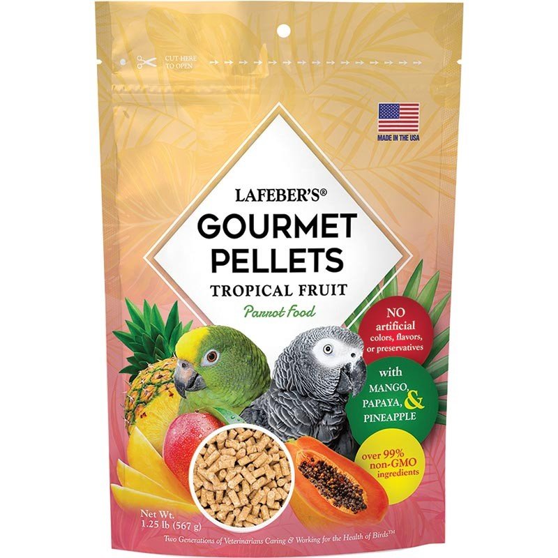 LAFEBER'S Nourriture Perroquets Gourmet Pellets Tropical Fruit 1.25lb