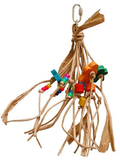 FUNMAX Jouet Oiseaux Jumper 10x5"