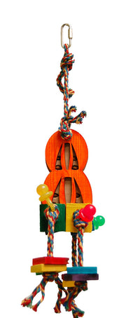 FUNMAX Jouet Oiseaux Peanut-Ti 18x4