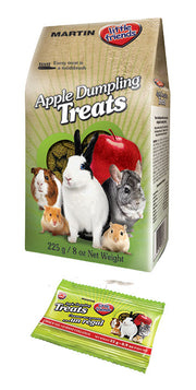 MARTIN Gâteries Rongeur Dumpling aux Pommes 225g
