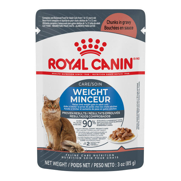 ROYAL CANIN Chat Pochette Soin Minceur en Sauce 85g