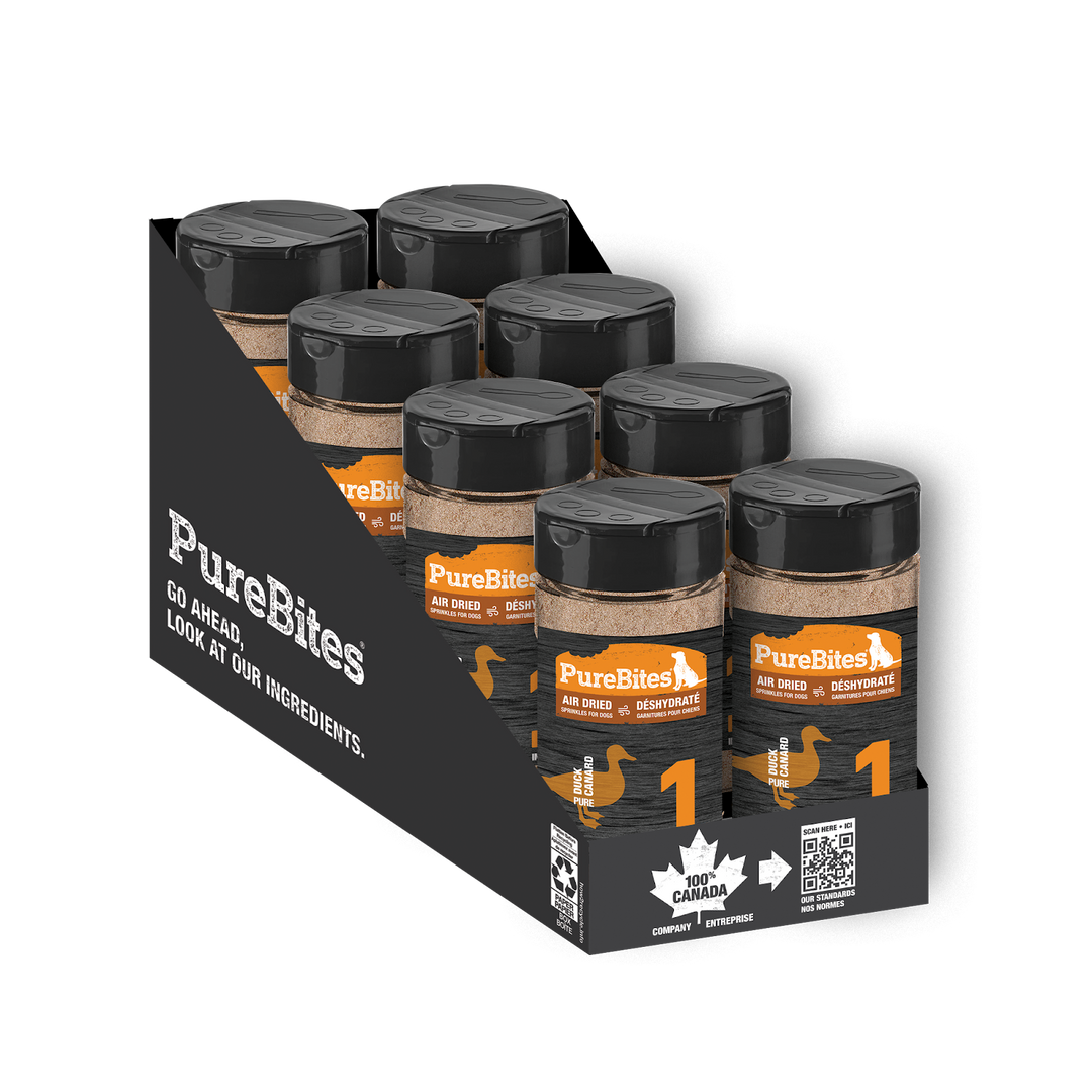 PureBites - Canard - Garnitures Déshydratées pour Chiens
