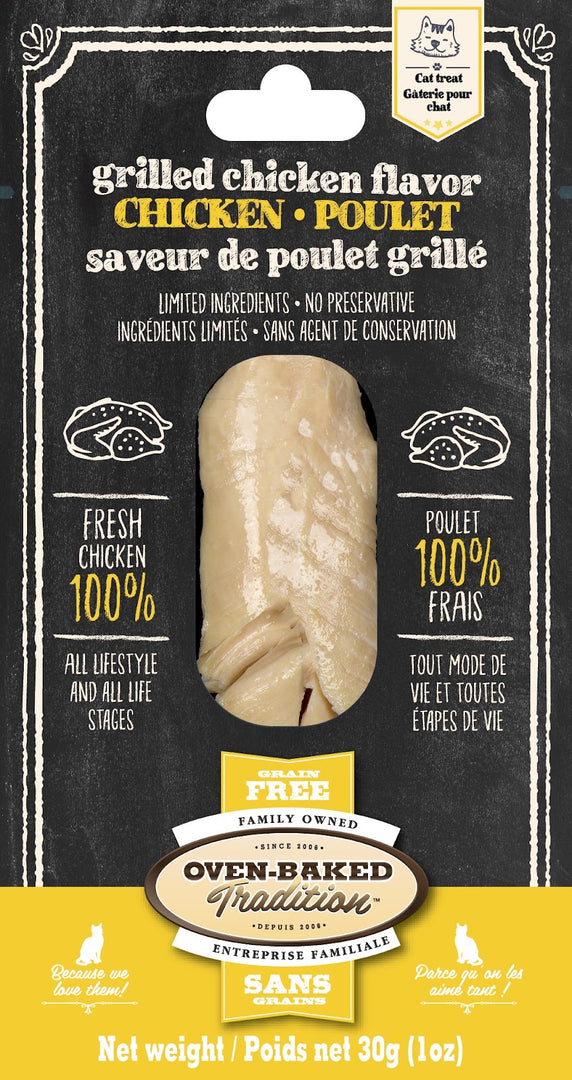 OBT Gâteries Chat Filet Poulet Grillé 30g