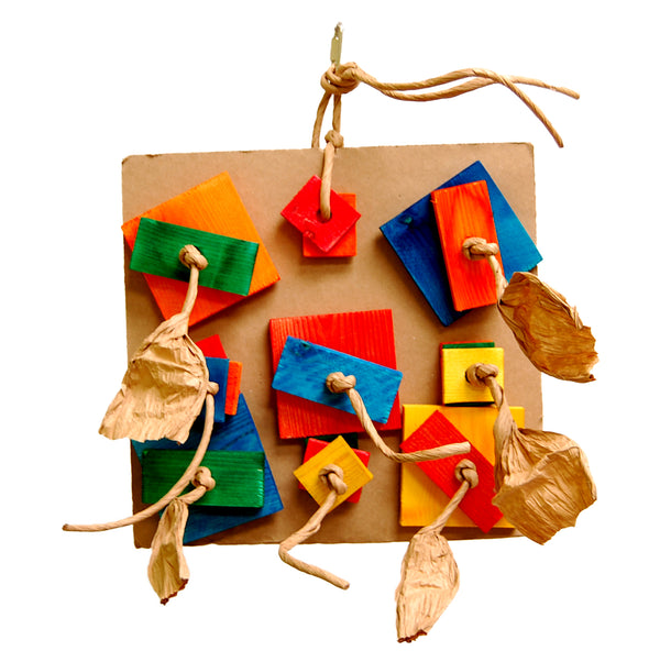 FUNMAX Jouet Oiseaux Birdie Pizza L 12x12"