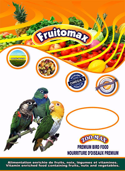 FRUITOMAX Nourriture Conure & Petit Perroquet 5kg