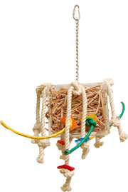 *FUNMAX Jouet Oiseaux Boîte Cuir en Folie S 5x5