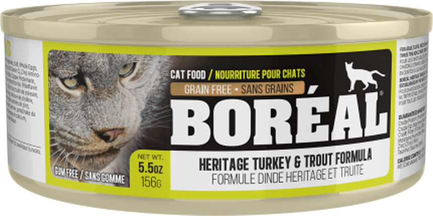 BOREAL Chat Pâté Dinde & Truite SG 80g