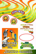 Voir l’image dans la galerie, ZOO-MAX Nourriture Fruit-Ties Perroquet 225g