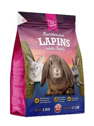 MARTIN Nourriture Lapin Adulte Timothy Extrudé 5kg
