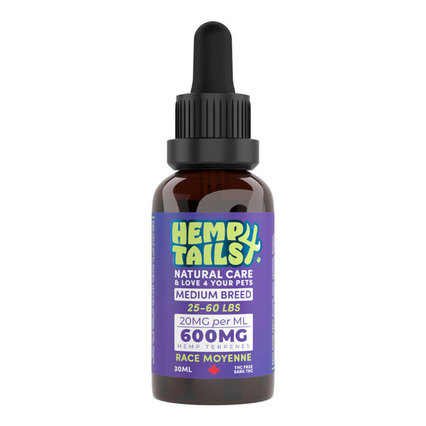 HEMP 4 TAILS Huile de Chanvre Moye Race 600MG 30ml