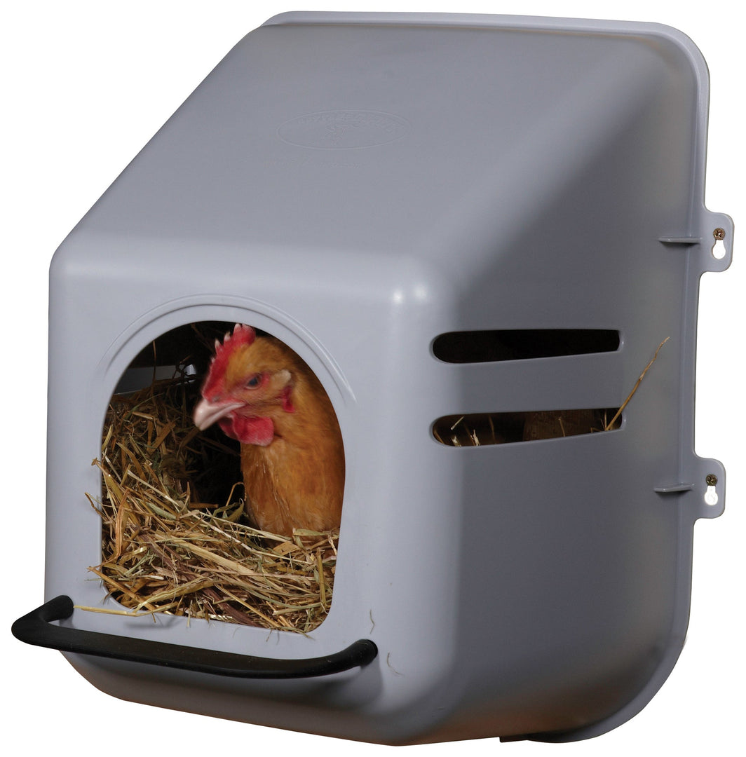 Miller - Nichoir Simple en Polyéthylène - Nichoir pour Poules
