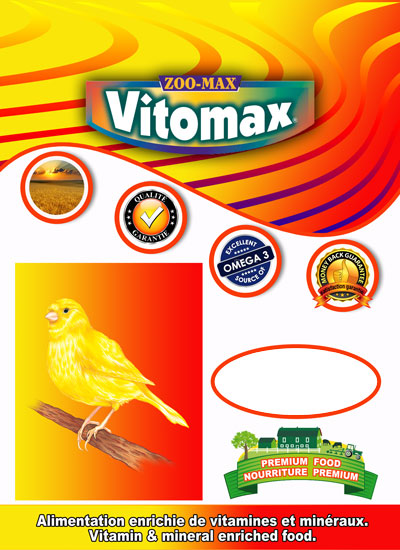 VITOMAX Nourriture Serin 10kg