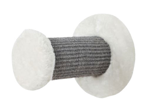 TRIXIE Escalade Murale avec Corde de Sisal Blanc & Gris