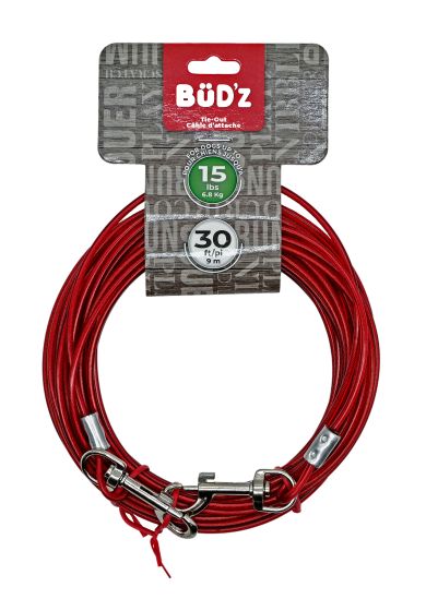 BUD'Z Câble Attache 30' < 15lb