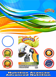 ZOO-MAX Nourriture Protèine Max Cockatoo Amazone Ara 4kg