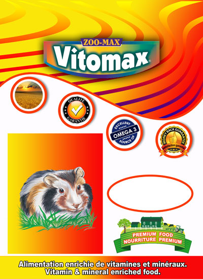 VITOMAX Nourriture Cochon d'Inde 10kg