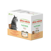 ALMO HQS NATURAL Chat Thon & Crevettes au Bouillon 6x70g