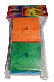 ZOO-MAX Jouet Oiseaux Blocs 0.625x3.5x3.5