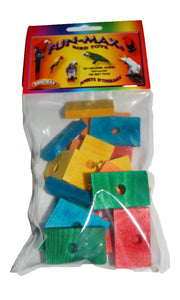 ZOO-MAX Jouet Oiseaux Blocs 0.25x1.5x0.875