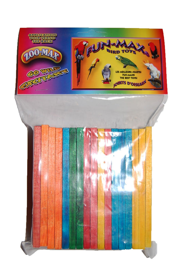 ZOO-MAX Jouet Oiseaux Tranches 0.25x1.5x4.5"