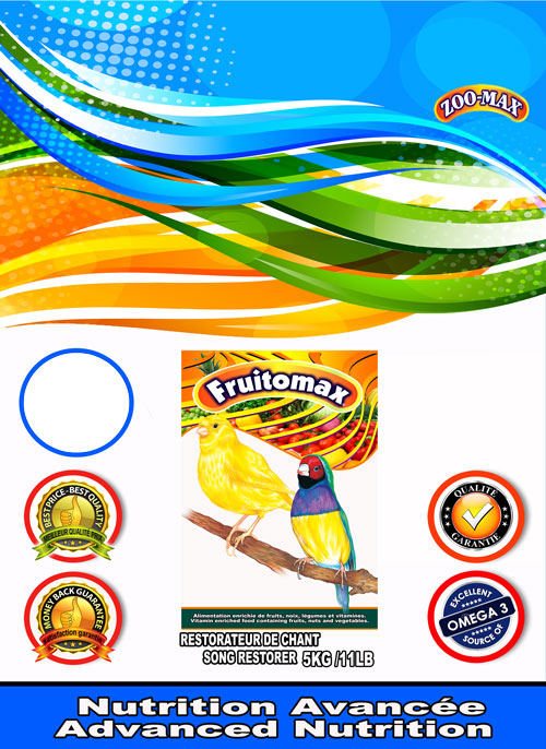 FRUITOMAX Nourriture Restaurateur de Chant 5kg