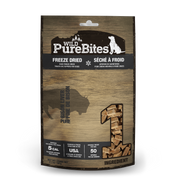 PureBites - Foie de Bison - Gâteries ou Garnitures Lyophilisées pour Chiens