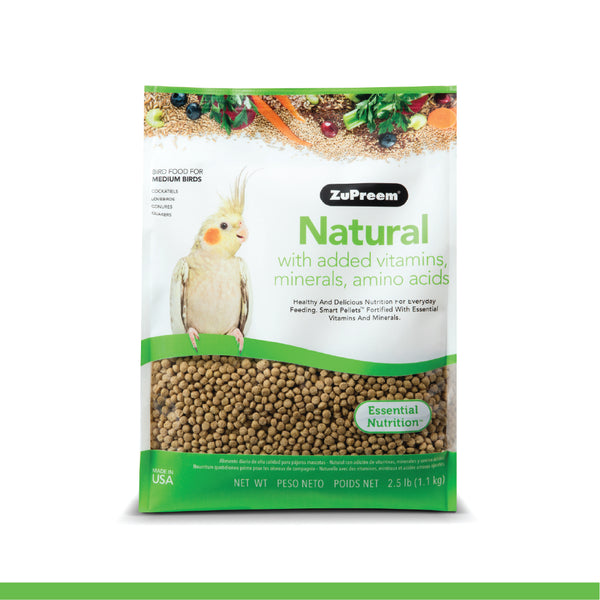 ZUPREEM Natural Nourriture Moyens Oiseaux 2.5lb